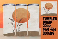 Simple Boho Tumbler Wrap - Modern Style 20oz Product Image 1