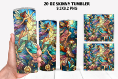 Skinny Tumbler 20oz Wrap Design, Summer Tumble PNG Design Product Image 1