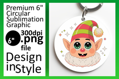 Sophisticated Round Design Car Coaster , Cute Christmas Product Image 1