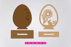Easter Egg Stand Laser Cut SVG Product Image 2