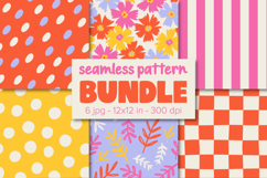 Floral Spring Pattern Bundle Spring Backgrounds Product Image 1