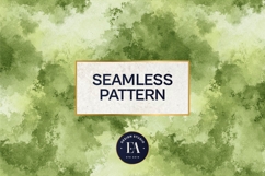 Matcha Green Tea Pattern, Matcha Aesthetic Digital Paper Product Image 3