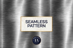 Silver Metallic Texture |Brushed Metal Background Product Image 3