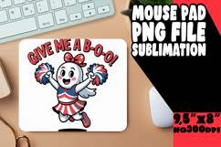 Sweet MOUSE PAD Magical Design, Funny Ghost Product Image 1