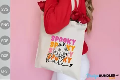 spooky Baby SVG Cut Files/ Halloween Baby Shirt SVG Design Product Image 2