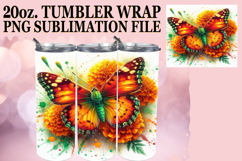 Cozy dreams 20oz tumbler wrap, Butterfly Product Image 1