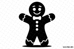 Christmas Gingerbread Svg | Christmas Svg | Svg Cut Files Product Image 1