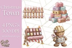 Gingerbread Clipart Christmas Cookie Builders Clip Art PNG Product Image 1