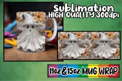 Halloween Magic: 3D Mug Sublimation Wraps - Autumn Edition Product Image 1