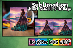 Enchanting evenings 11oz 15oz mug wrap, Women Product Image 1