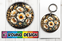 Cozy Circle Designs for Cars, Leopard Prints Product Image 1