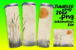 Modern Boho Pattern Wrap - Minimalist Design 20oz Product Image 1