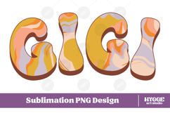 gigi Png Retro Retro Mother&#039;s Day Mom Sublimation Product Image 1