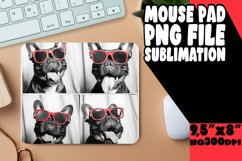 Fun Puppy Photo Sublimation Mouse Pad Template for Crafting Product Image 1