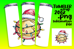 DIY 20oz Tumbler Wrap File , Holiday Product Image 1