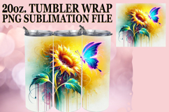 ENCHANTING DREAMS 20oz TUMBLER WRAP, Butterfly Product Image 1