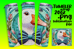 CHIC 20oz Tumbler Template for DIY , Goose Product Image 1