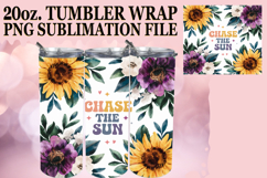 Cozy Escapes 20oz tumbler wrap, Flower Quote Product Image 1