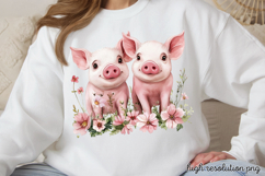 Mothers Day Animals Clipart PNG Product Image 1