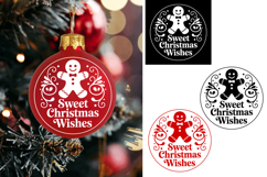 Sweet Christmas Wishes Christmas Ornament Ball, Christmas Sv Product Image 1