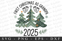 Christmas 2025 Svg | Christmas svg | Svg cut file Product Image 1