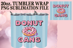 Joyful Hearts 20oz tumbler wrap, Retro Food Product Image 1