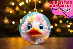 Sublimation 3D: Winter Animal Ornament Collection Product Image 1