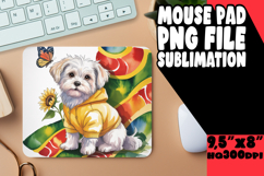 WHIMSICAL DESK PAD PLAYFUL MAGIC, Cute Dog Product Image 1