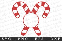 Christmas candy canes Svg | Christmas svg | Svg cut file Product Image 1