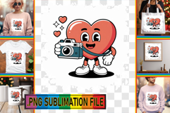 Whimsical TSHIRT Gift Ideas, Valenines Heart Product Image 1