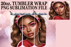 Tender love 20oz tumbler wrap, Love Girl Product Image 1