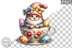 Easter Gnome Sublimation - Clipart PNG Design Product Image 1