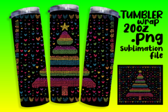 Sublimation Graphics for 20oz Tumbler , Holiday Product Image 1