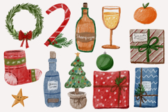Christmas clipart hand drawn png Product Image 2
