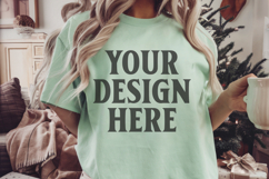Bay Christmas Comfort Colors 1717 Mockups, CC 1717 m Product Image 1