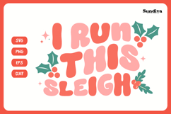 20 Funny Christmas Toddler Shirt Quote SVG Bundle Product Image 19