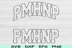 PMHNP Svg Dxf Cut File, PMHNP Png, Mental Health Nurse Svg Product Image 1
