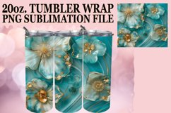 Spring Delight Garden Tumbler Wrap Design Blossom Bliss Product Image 1