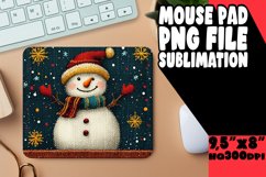 CHEERFUL DESK PAD PNG MAGIC, Snowman Product Image 1