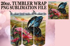 Butterfly Glitter Pattern for 20oz Tumblers Product Image 1