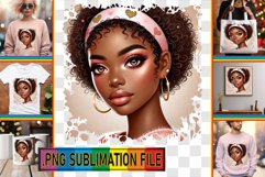 Bright TOTE BAG Gift Ideas PNG, Love Girl Product Image 1