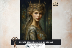 Forgotten Kingdom Medieval Fantasy Junk Journal &amp; RPG Paper Product Image 10