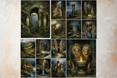 Forgotten Kingdom Medieval Fantasy Junk Journal &amp; RPG Paper Product Image 8