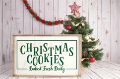 Christmas SVG Cut File - Christmas Cookies SVG File Product Image 2