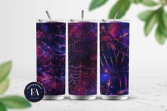 Neon Cobweb Digital Papers, Spooky texture Product Image 2