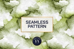 Matcha Green Tea Pattern, Matcha Aesthetic Digital Paper Product Image 3