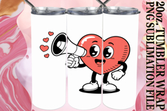 PRESENT OF LIGHT 20oz TUMBLER WRAP, Valenines Heart Product Image 1