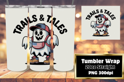 20oz Tumbler Graphic for DIY , Funny Ghost Product Image 1