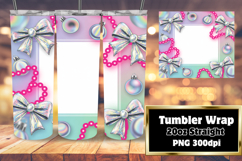 20oz Sublimation Gift Template , Christmas Product Image 1