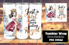DYNAMIC 20oz Tumbler Template for Personalization , Just A G Product Image 1